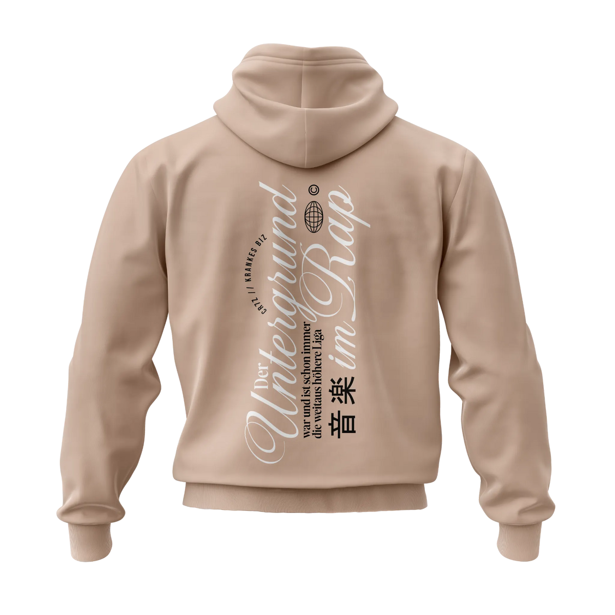 Cr7z - Untergrund Hoodie, Rückseite