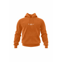 Sam Sillah Hoodie - Too Blessed orange XL