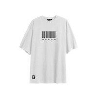 Raportagen T-Shirt - Barcode white S