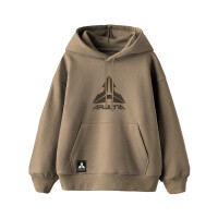 Arjuna Hoodie - OG Logo emb warm grey L