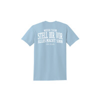 Sam Sillah T-Shirt - Weisse Taube blau